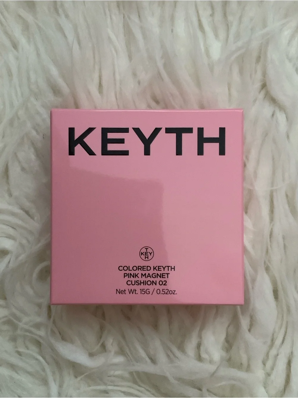 KEYTH PINK MAGNET CUSHION #02 LIGHT BEIGE (15G, 0.52 OZ.) kbeauty BNIB
